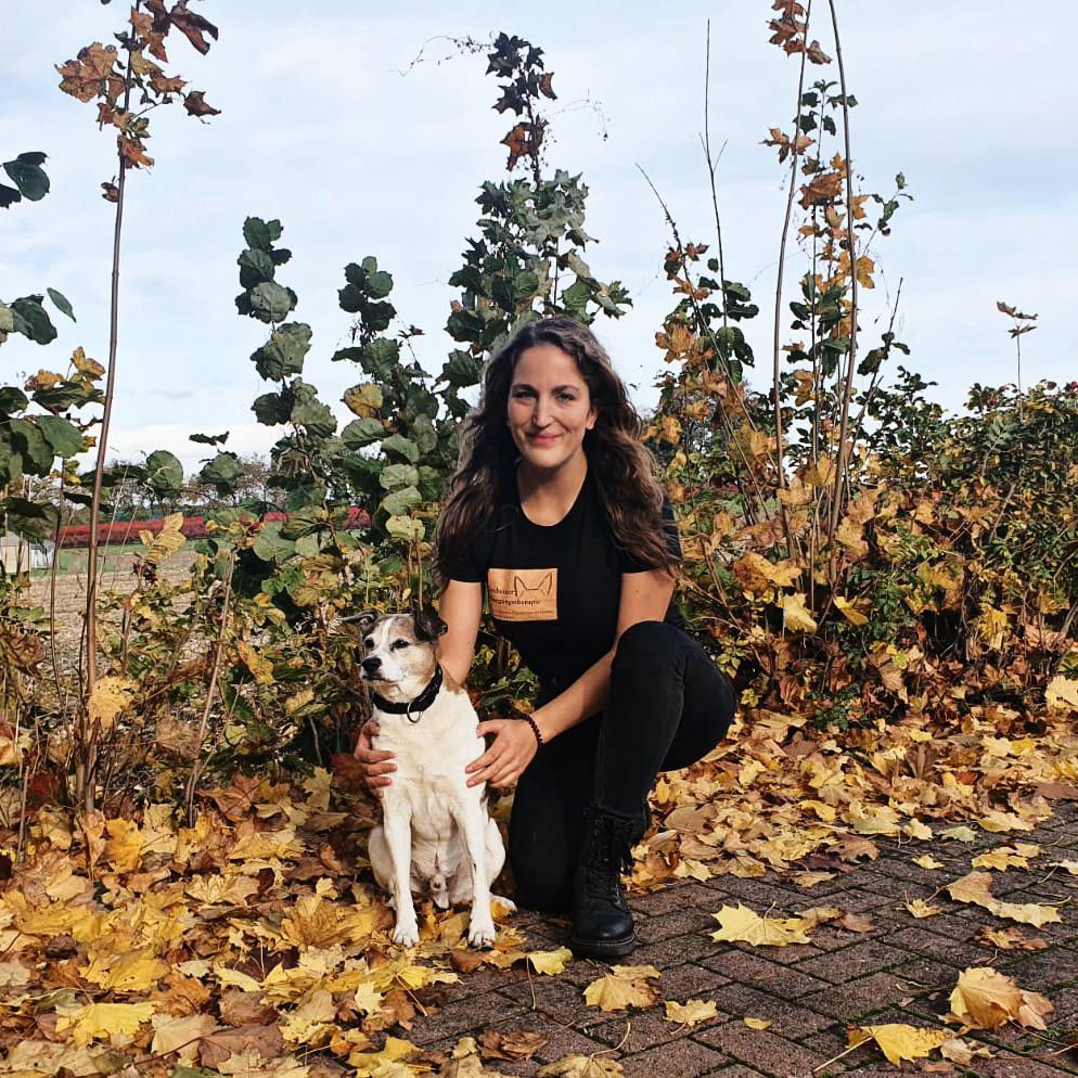 Alexandra Scheiper und  Hund Samy